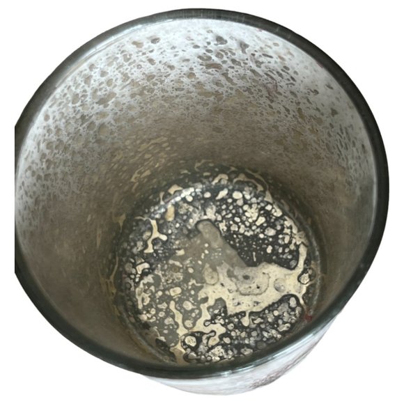 NWOT Glass Owl Candle Holder w/ Unscented Glitter Candle Ethereal - Picture 10 of 15